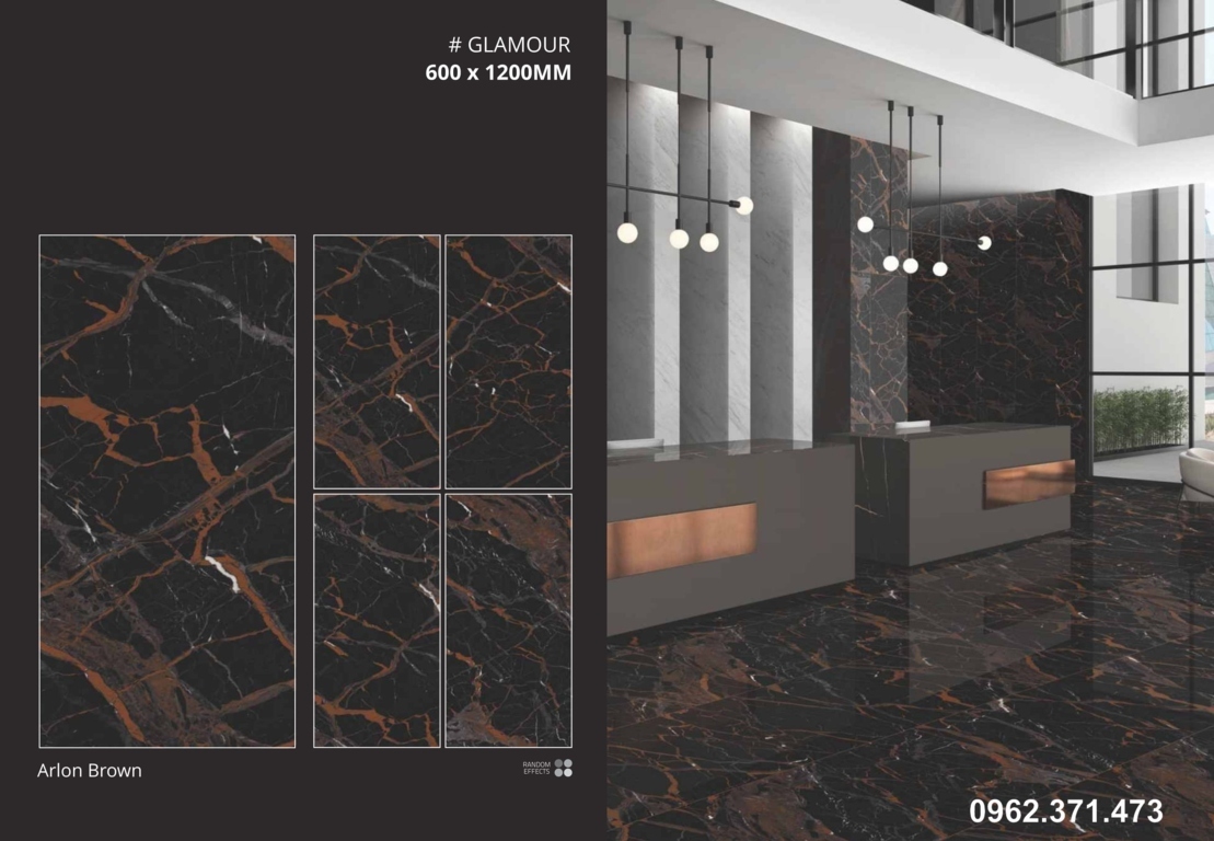 gạch 60x120 ốp mặt tiền sang trọng